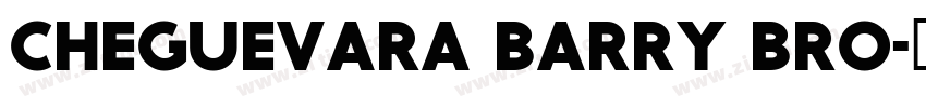 CheGuevara Barry Bro字体转换